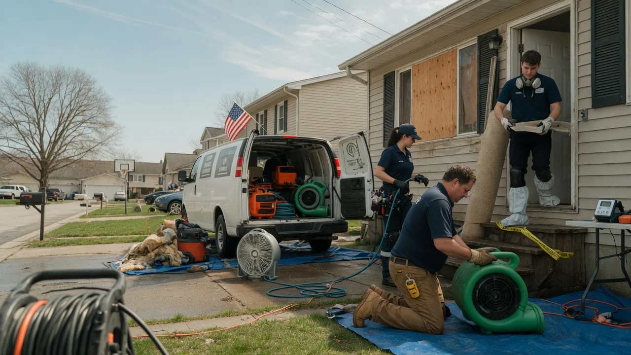 Water Damage Restoration in Great Falls, VA near me